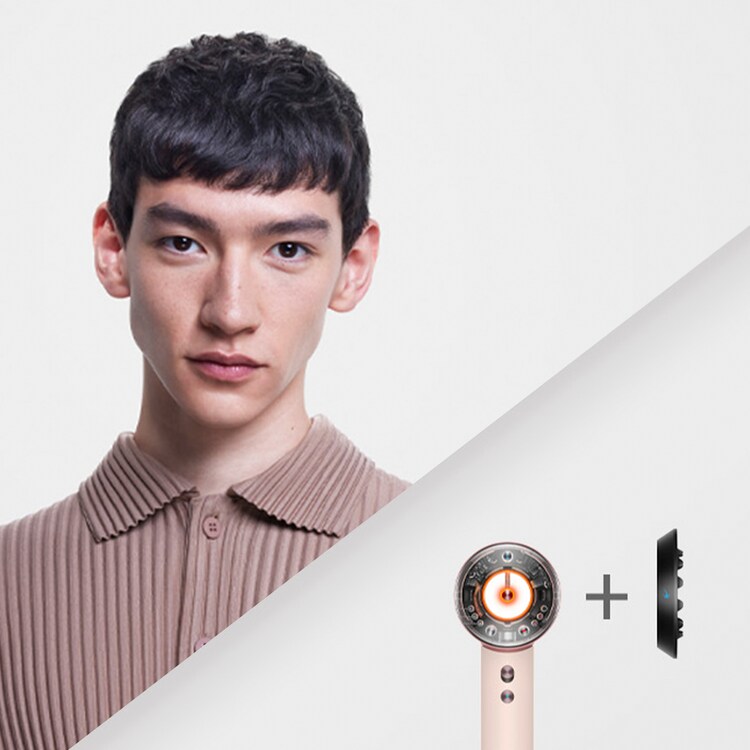 Supersonic Nural™ - hårtørrer Straight+Wavy