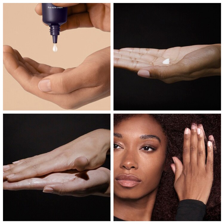 Chitosan - Crema de peinado ligera para cabello rizado a muy rizado  - Mini 