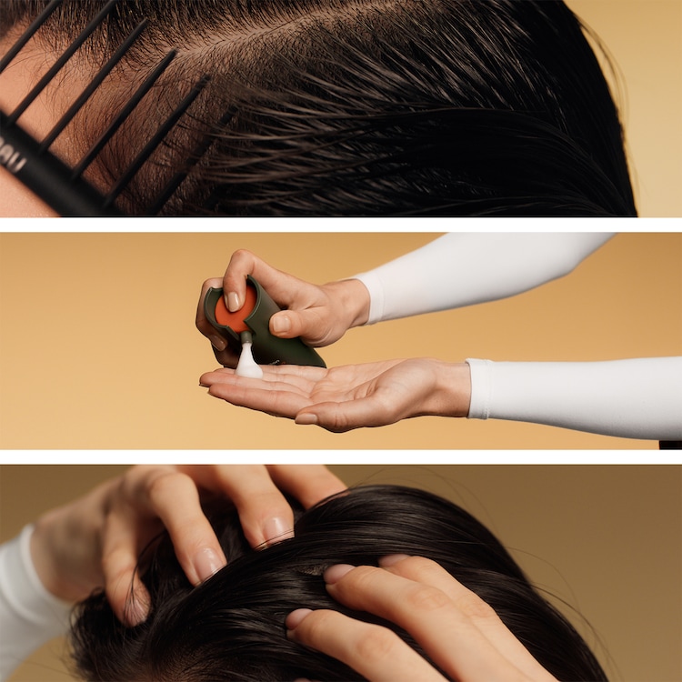 Amino™ - durulanmayan saç derisi bakım köpüğü