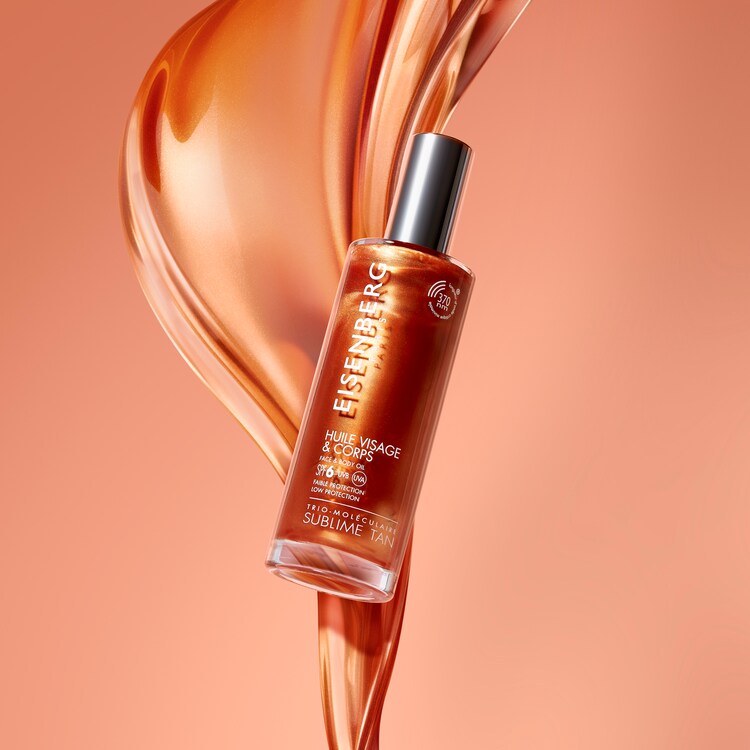 Huile Visage & Corps SPF 6 - Sublime Tan Olejek do Twarzy i Ciała SPF 6