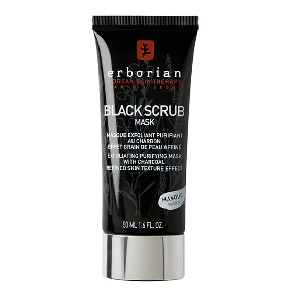 Black Scrub Peeling Maske, ERBORIAN
