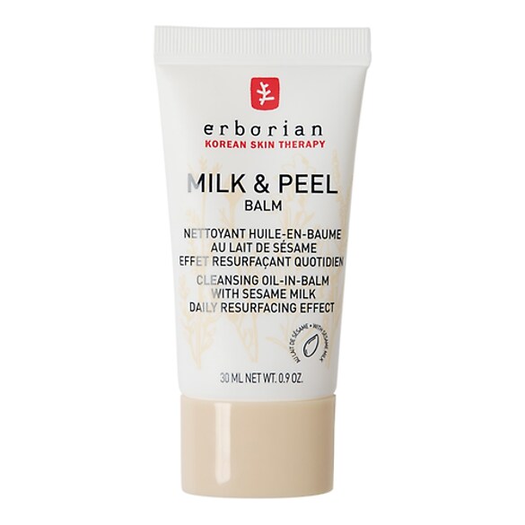 Milk & Peel Balm - Cleansing Oil-in-Balm with Sesam milk resurfacing effect, ERBORIAN