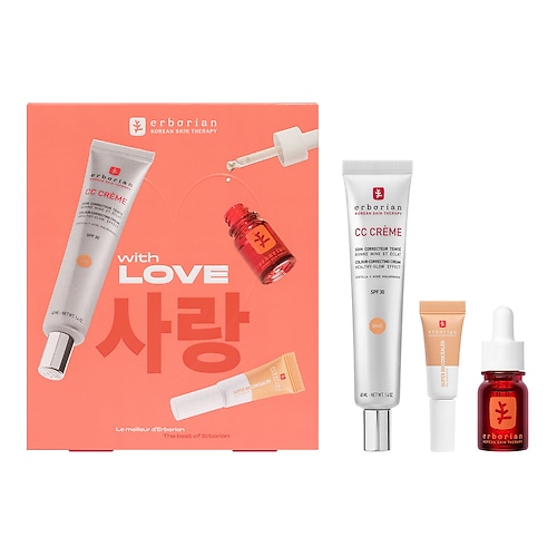 Erborian - Kit CC Crème x Skin Therapy OIl x Super BB Concealer - Σετ περιποίησης προσώπου