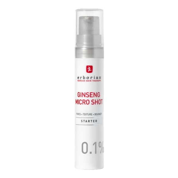 Ginseng micro shot - S&eacute;rum micro-infusion retexturant spicules 0,1%, ERBORIAN