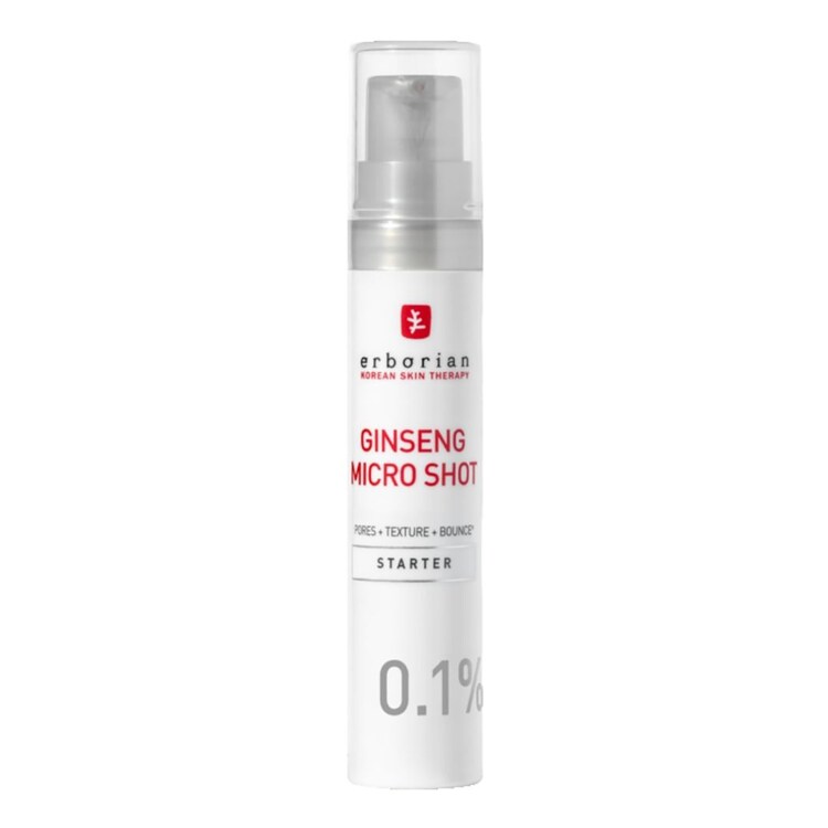 Ginseng micro shot - Sérum micro-infusion retexturant spicules 0,1% | ERBORIAN ≡ SEPHORA
