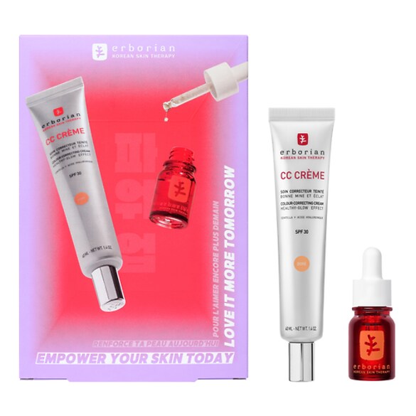 CC Cr&egrave;me x Skin Therapy - Set produse de ingrijire pentru fata, Erborian