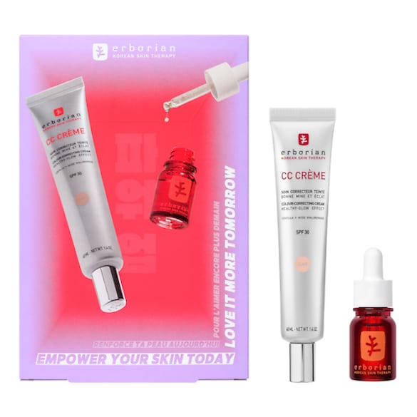 CC Cr&egrave;me x Skin Therapy - Estuche de cuidado facial, Erborian