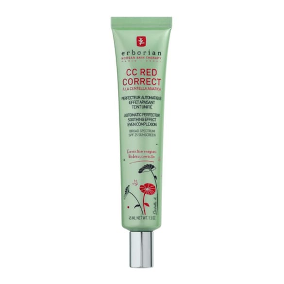 ERBORIAN | CC Red Correct Spf 25 - Soin correcteur “anti-rougeurs”, effet apaisant