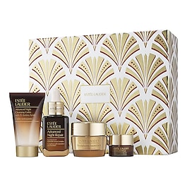 Advanced Night Repair Holiday Skincare Set - The Lift + Glow Routine 