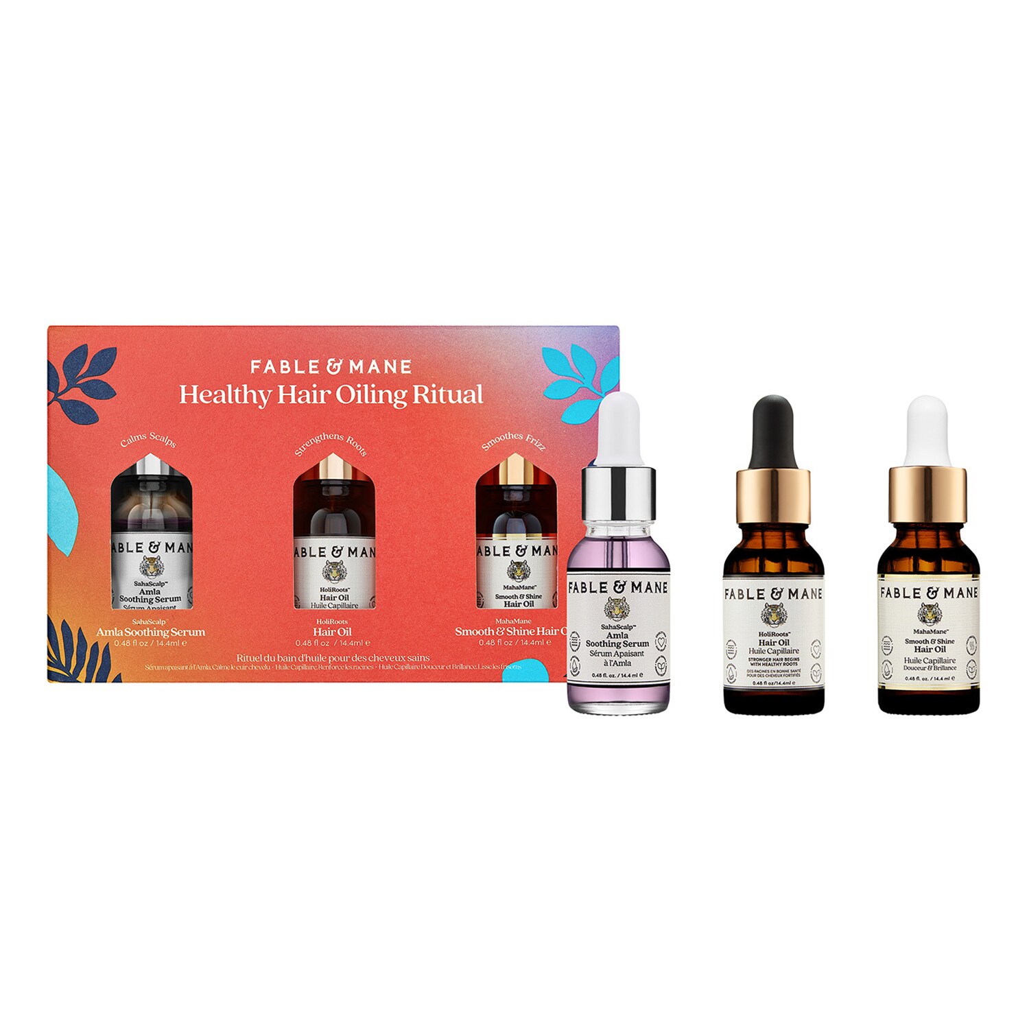 FABLE & MANE - Rituál olejové koupele - zklidnění pokožky hlavy, kontrola krepatění vlasů