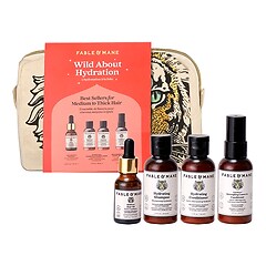 Wild About Hydration - fugtgivende rutinesæt i æske, medium til tykt hår, FABLE & MANE