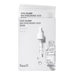 Maschera Pure Plump HA4 Acido Ialuronico - Maschera Viso Formato Viaggio, FACE D