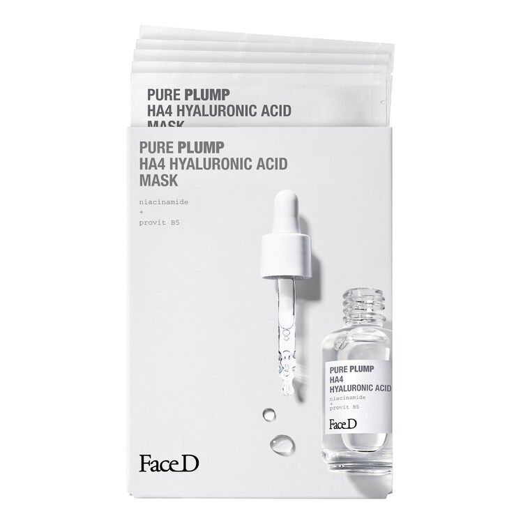 Maschera Pure Plump HA4 Acido Ialuronico - Maschera Viso Formato Viaggio