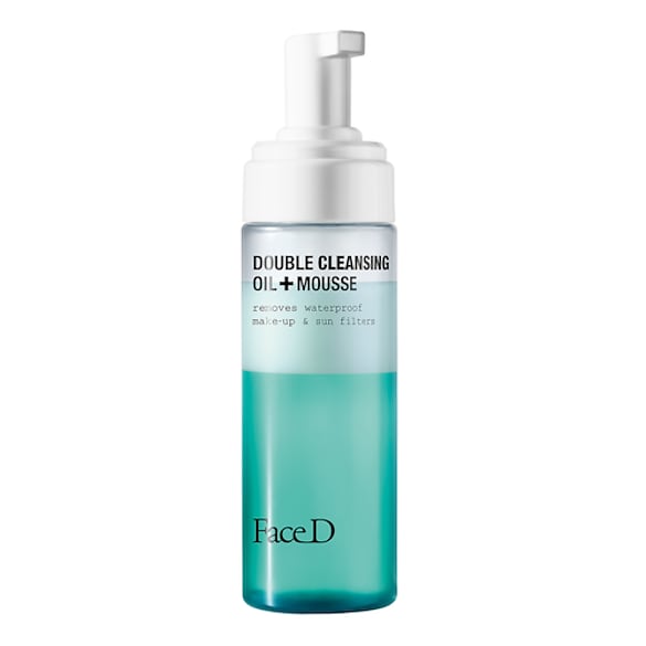 Doppia detersione olio + mousse - detergente , FACE D