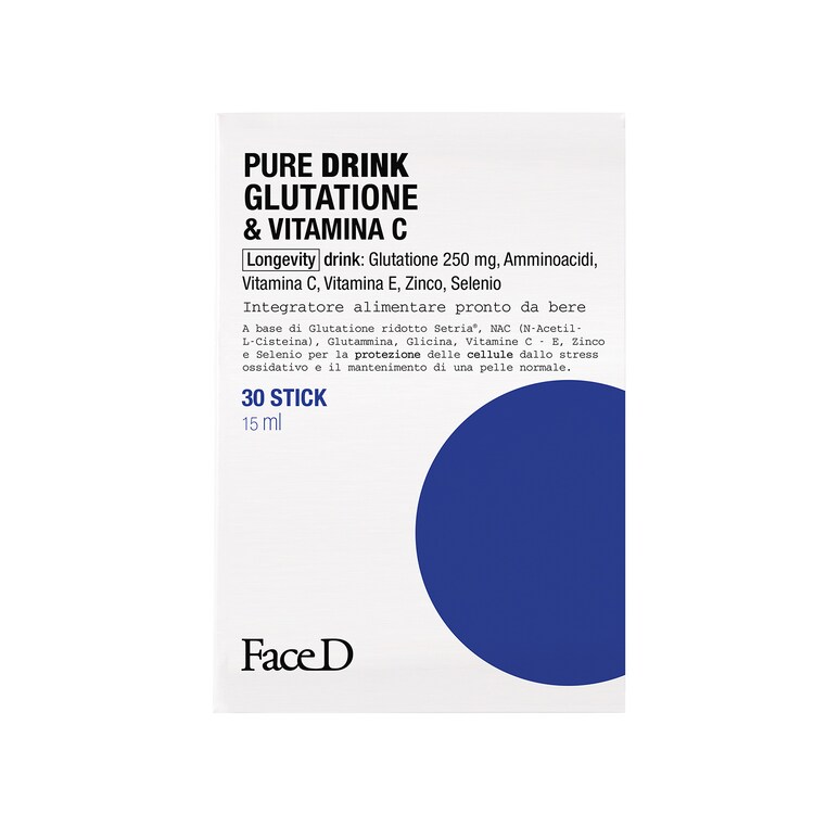 Pure Drink Glutatione & Vitamina C - integratore alimentare 