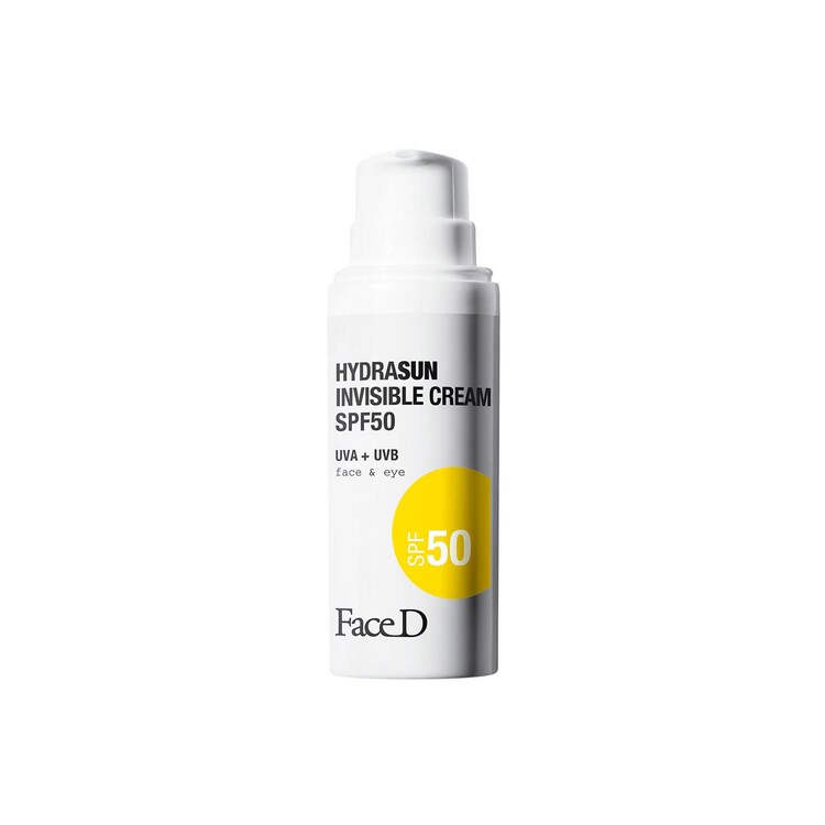 HYDRASUN INVISIBLE CREAM SPF50 - Crema solare viso e contorno occhi