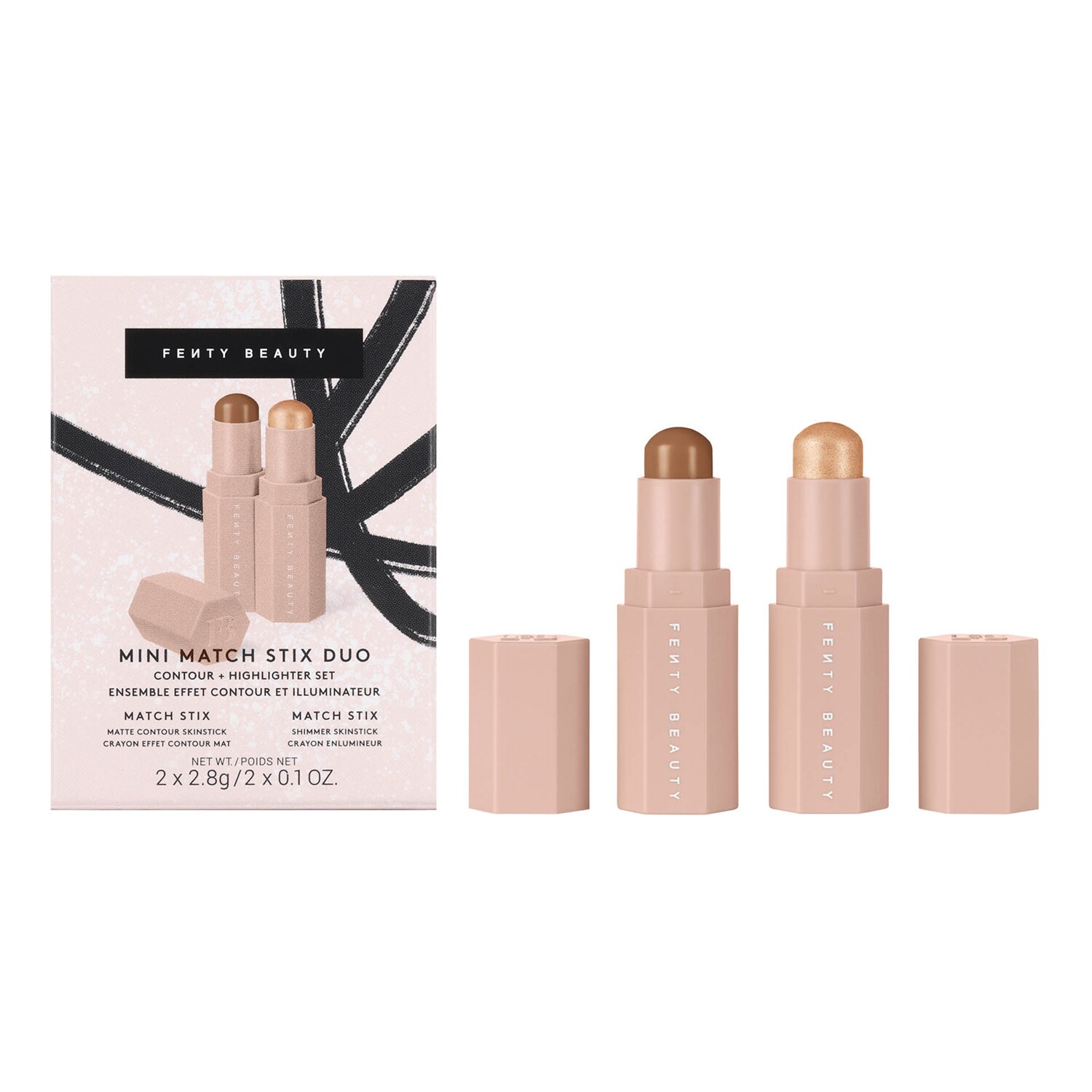 FENTY BEAUTY - Mini Match Stix Duo Contour & Highlighter Set - Konturovací sada