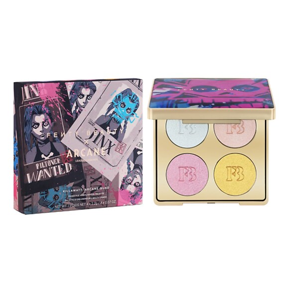 Arcane x Killawatt Highlighter Palette - Palette illuminateur de teint, FENTY BEAUTY