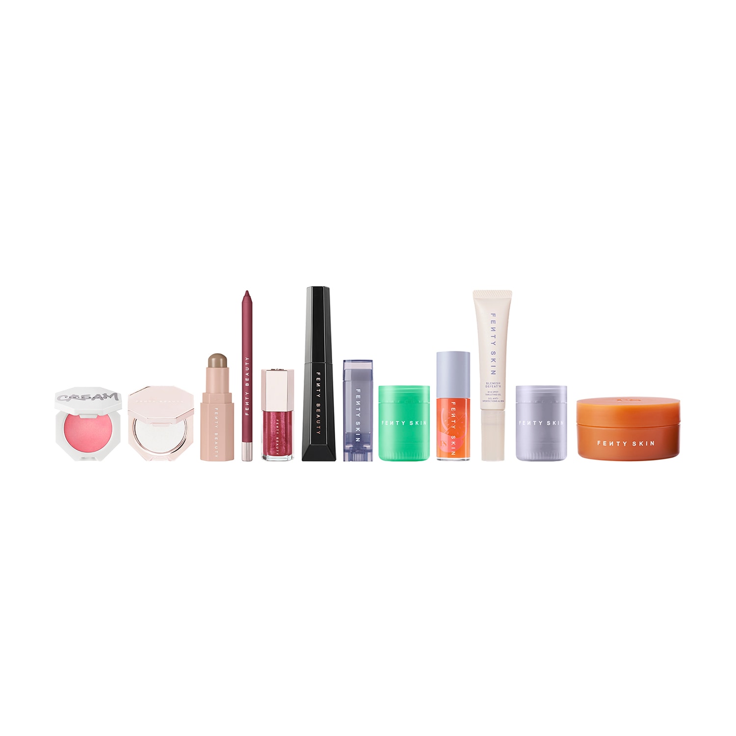 ★初期限定パレット付き★※限定品※オマケテスター４点【★Fenty セット★ 】 Amazon.co.jp: FENTY BEAUTY BY RIHANNA Snap Shadows Mix & Match
