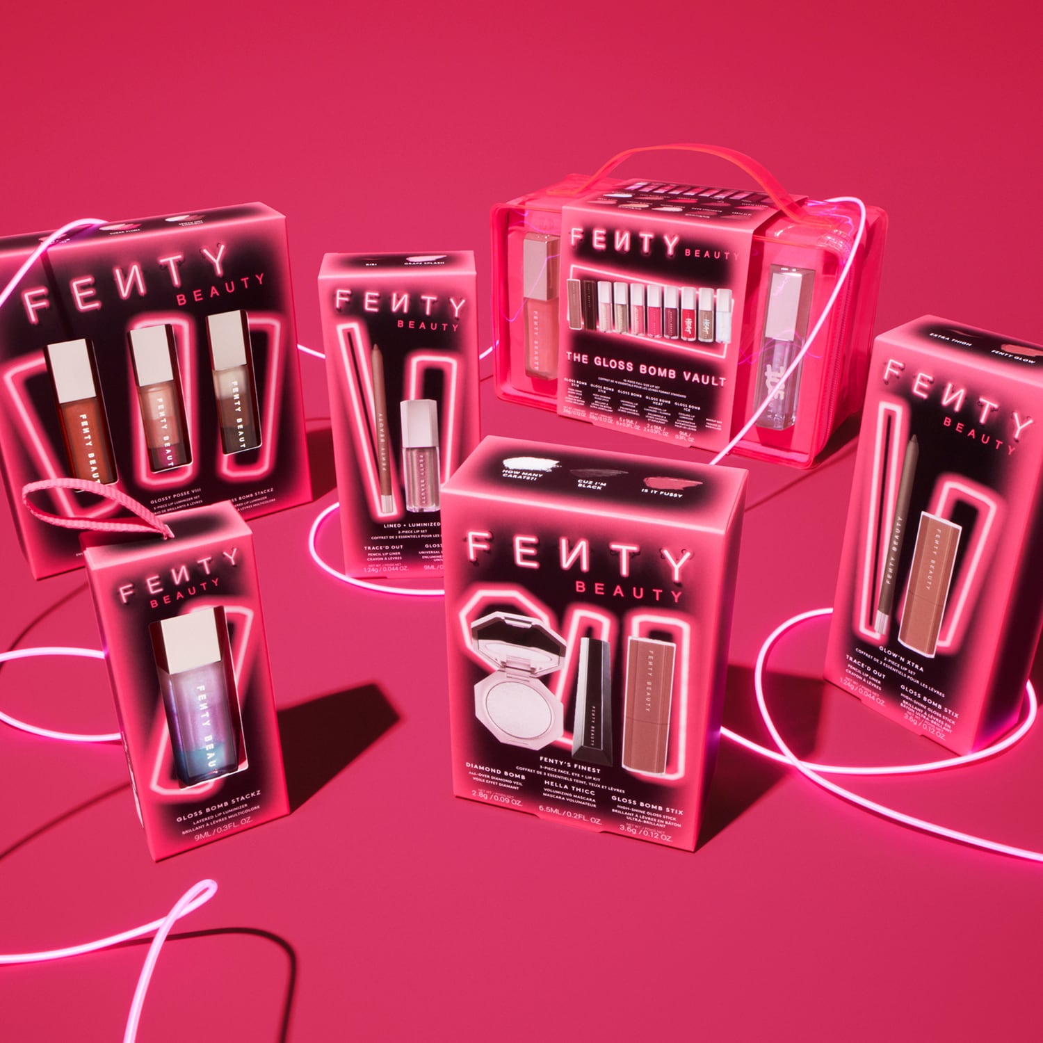 ★初期限定パレット付き★※限定品※オマケテスター４点【★Fenty セット★ 】 Amazon.co.jp: FENTY BEAUTY BY RIHANNA Snap Shadows Mix & Match