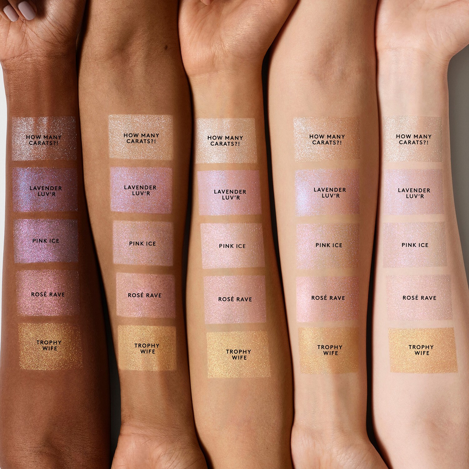 フェイスカラー FENTY BEAUTY DIAMOND BOMB HOW MANY? Fenty Beauty Diamond Bomb All-Over Diamond Veil