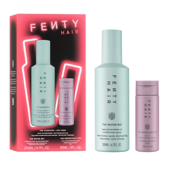 Hydrated + Hot Ones - Duo Après-Shampooing Sans Rinçage + Protecteur Thermique, FENTY HAIR
