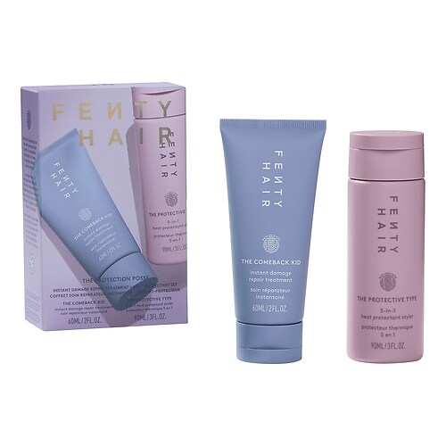 Fenty Hair Fenty Hair - The Protection Posse - Σετ Περιποίησης Άμεσης Επανόρθωσης + Θερμοπροστασίας