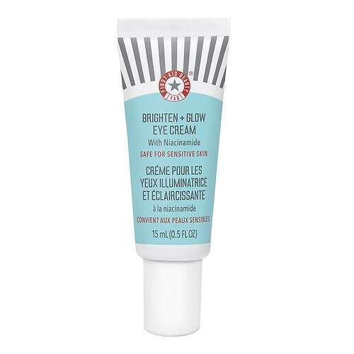 FIRST AID BEAUTY - Brighten + Glow – Rozjasňující krém na okolí očí s niacinamidem