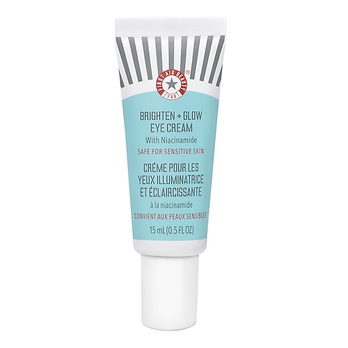 FIRST AID BEAUTY - Brighten + Glow – Rozjasňující krém na okolí očí s niacinamidem