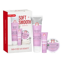 Soft + Smooth Starter Kit - Kit de démarrage Douceur + Lissage, FIRST AID BEAUTY