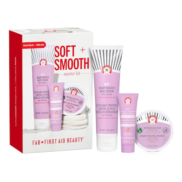 Soft + Smooth Starter Kit - Yumuşaklık + Pürüzsüzlük Verici Başlangıç Seti, FIRST AID BEAUTY