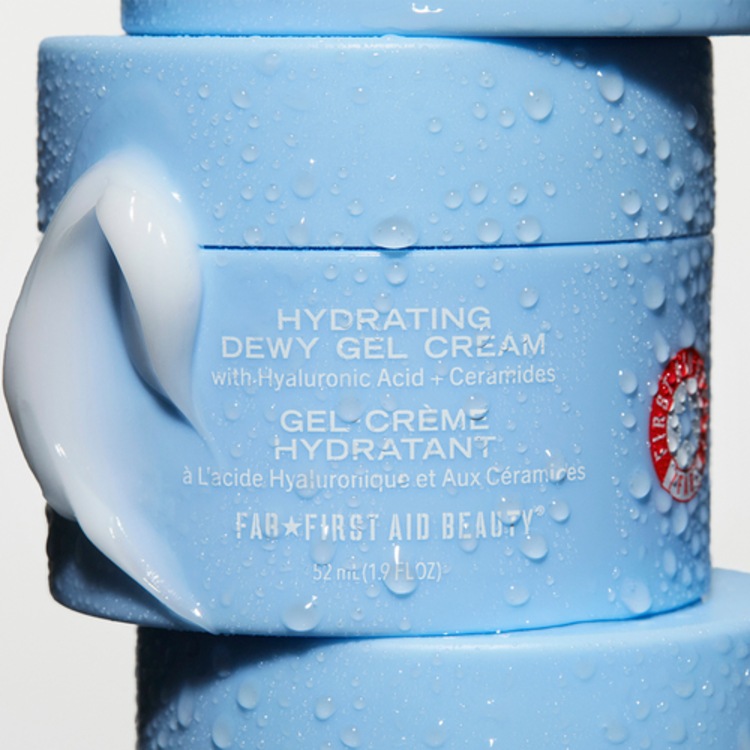 Hydrating Dewy Gel Cream - Crème hydratante à l'acide hyaluronique + céramides