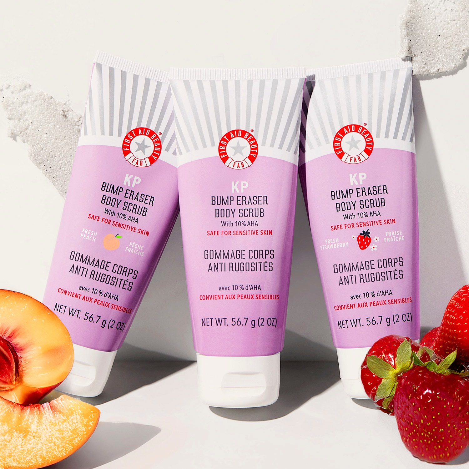 Smooth + Juicy Scrub Kit - Keratosis Pilaris için Vücut Peeling
