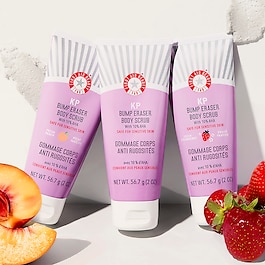 Smooth + Juicy Scrub Kit -Zestaw do peelingu ciała na rogowacenie okołomieszkowe