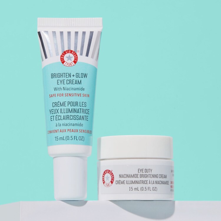 Brigthen + Glow - Crème contour des yeux illuminatrice à la Niacinamide