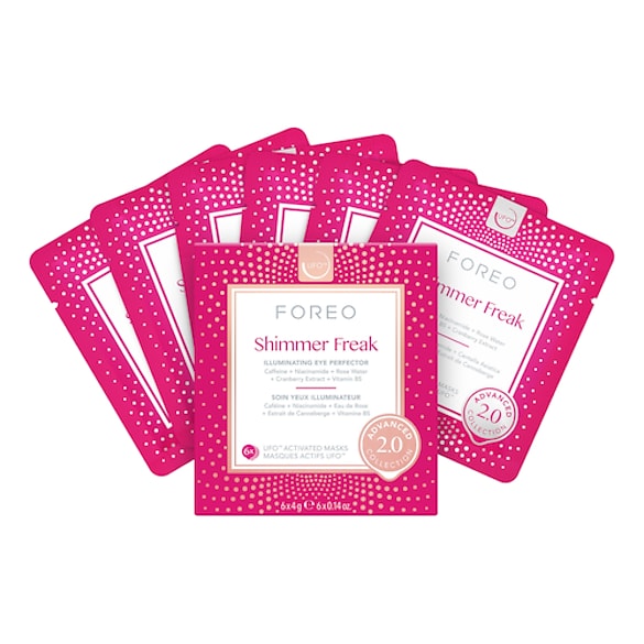 UFO™ Masks Shimmer Freak 2.0 - Masques illuminateurs pour les yeux, FOREO