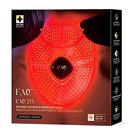 FAQ™ 211 - Przeciwstarzeniowa maska LED na szyję i dekolt