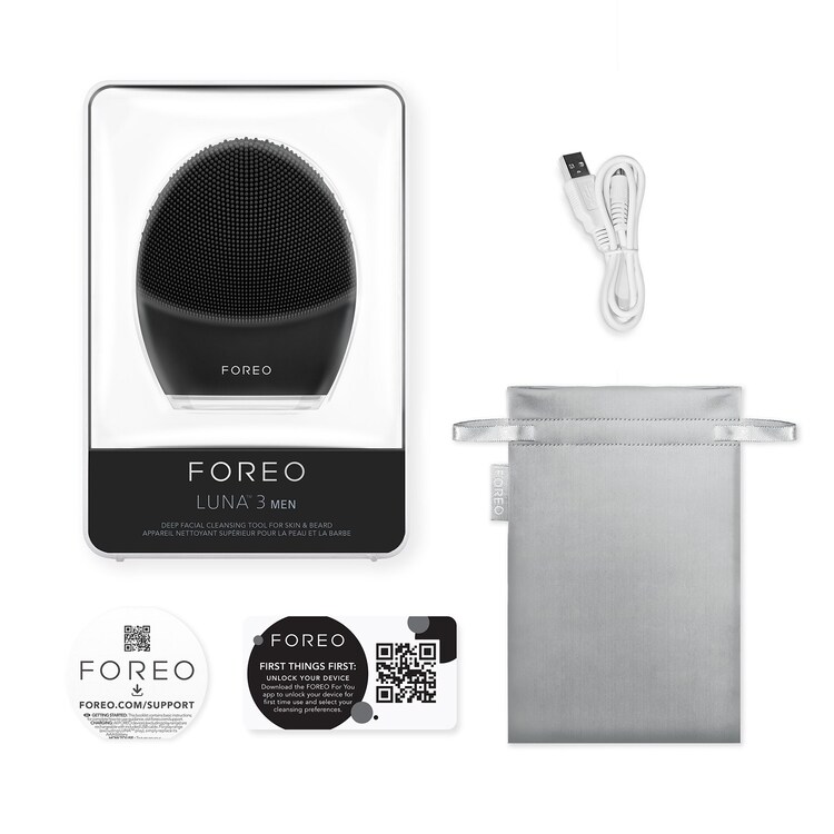 LUNA ™ 3 MEN - Brosse Nettoyante pour le visage et la barbe