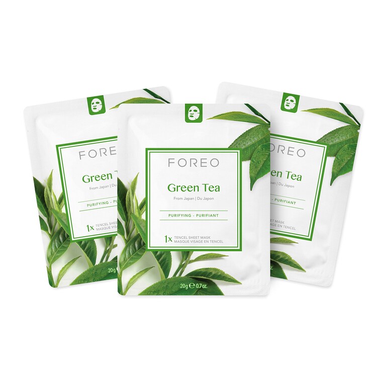 Sheet Mask Farm To Face Green Tea - Maseczki w płachcie 