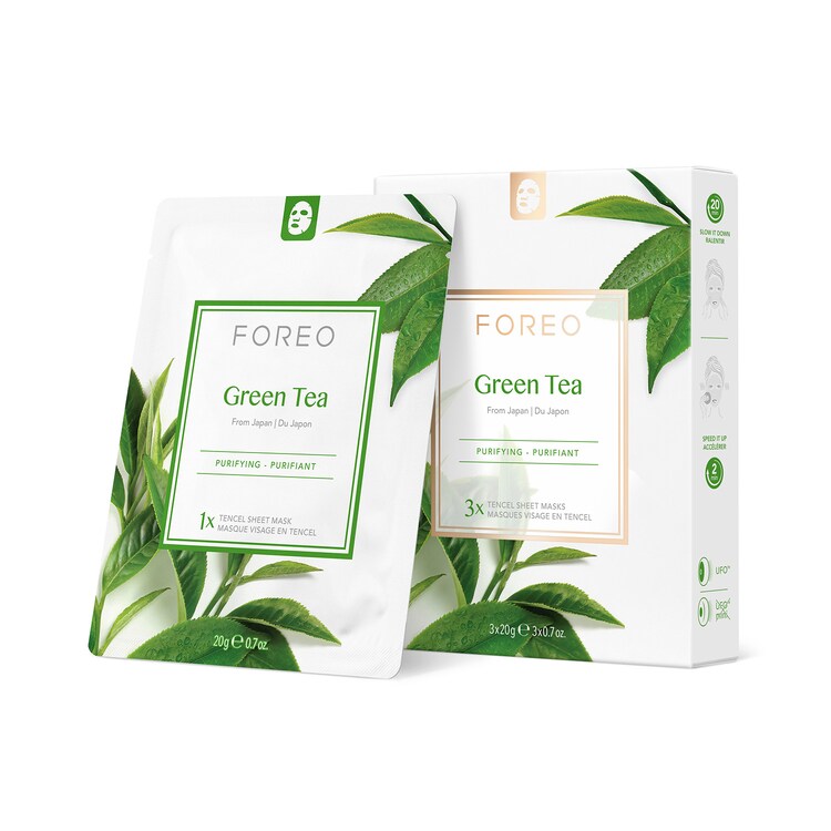 Sheet Mask Farm To Face Green Tea - Maseczki w płachcie 