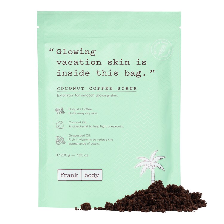 Exfoliante de coco