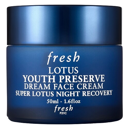 Fresh - Lotus Dream Cream Αντιγηραντική Ενυδατική Κρέμα Νυκτός με Λωτό Πρόσωπο Τύπος