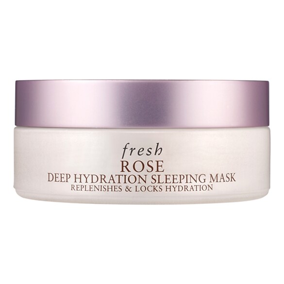 Rose Sleeping Mask - Gül ve Hyaluronik Asit İçeren Nemlendirici Gece Maskesi, FRESH