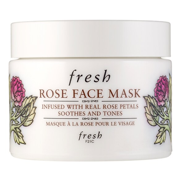 Rose Face Mask - Feuchtigkeitsspendende Gesichtsmaske mit Rose, FRESH