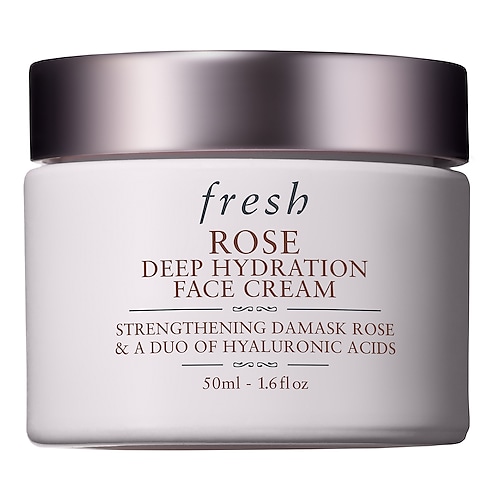 FRESH - Rose Face Cream – Hydratační obličejová péče s růží a kyselinou hyaluronovou
