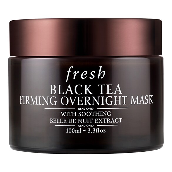 Black Tea Overnight Mask - Siyah çaylı nemlendirici gece maskesi, FRESH