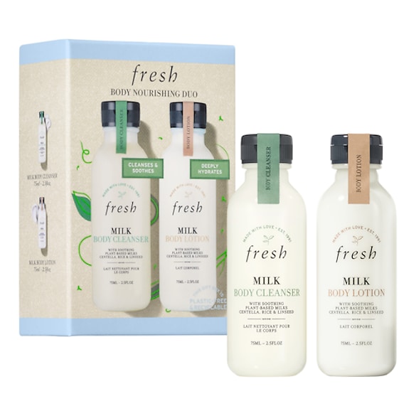 Body Nourishing Duo - Zestaw do pielęgnacji z mleczkiem, FRESH