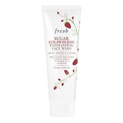 Sugar Strawberry Face Wash - Produto de limpeza esfoliante de morango e açúcar, Fresh