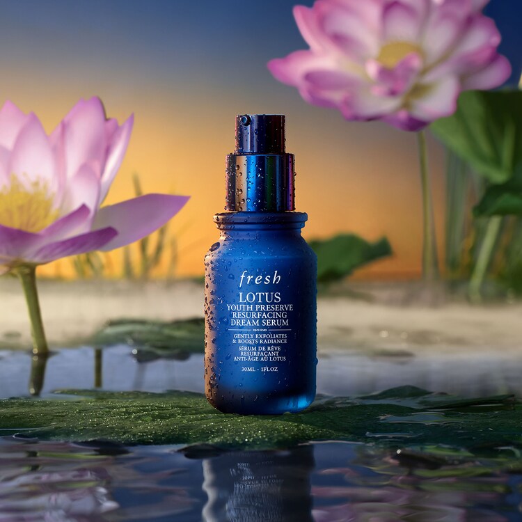Lotus Resurfacing Dream Serum - Ser de noapte anti-imbatranire cu lotus si AHA
