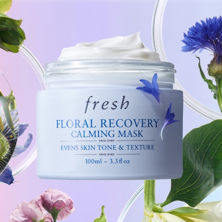 Floral Recovery Calming Mask - Masque De Nuit Apaisant Visage A La Vitamine C
